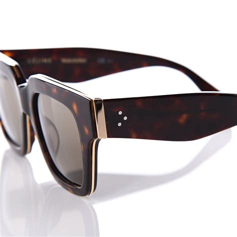 celine 41097|CELINE Sunglasses CL 41097/S Black Havana .